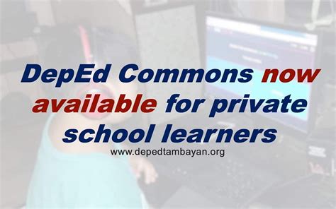 commons deped gov ph|DepEd Commons now available for private school learners.